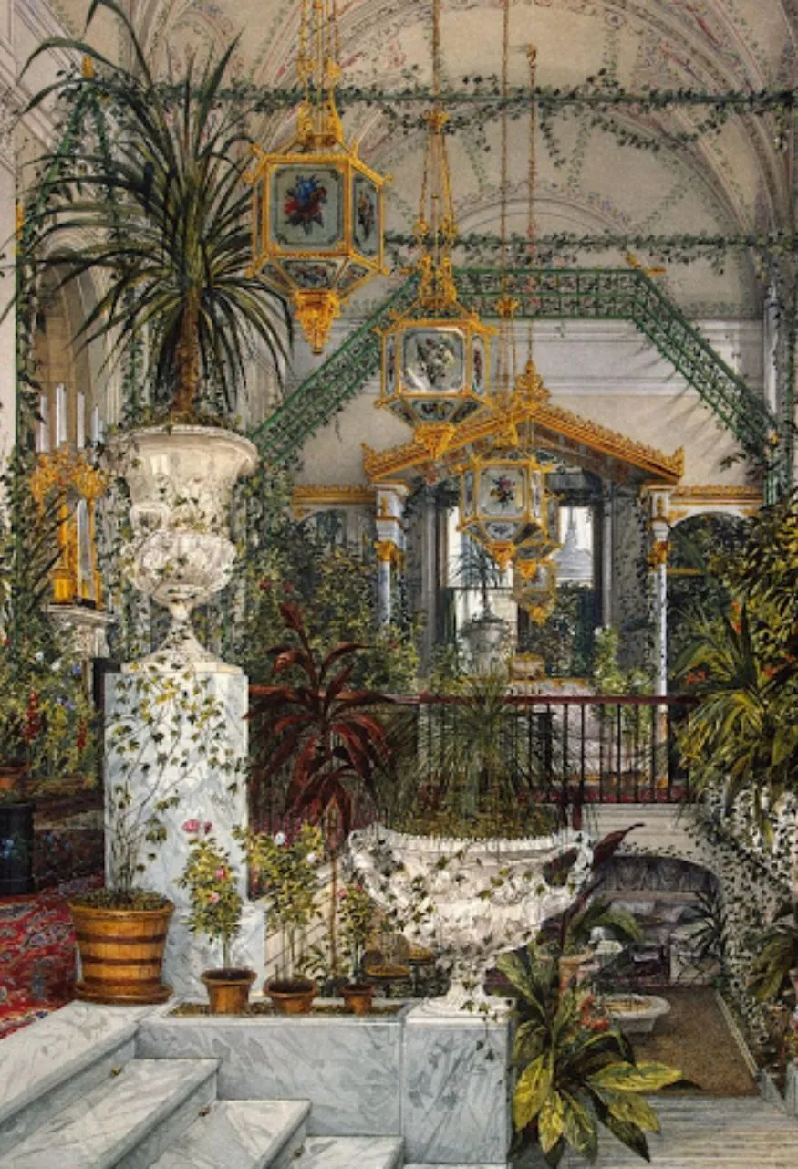 Formal Winter Garden