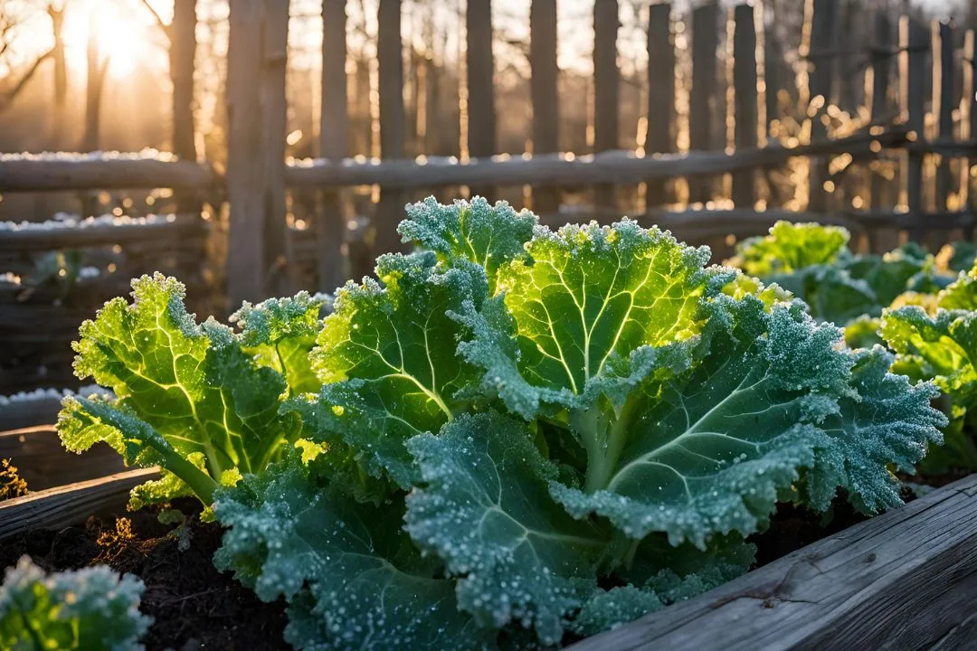 Frost-Hardy Kale Garden