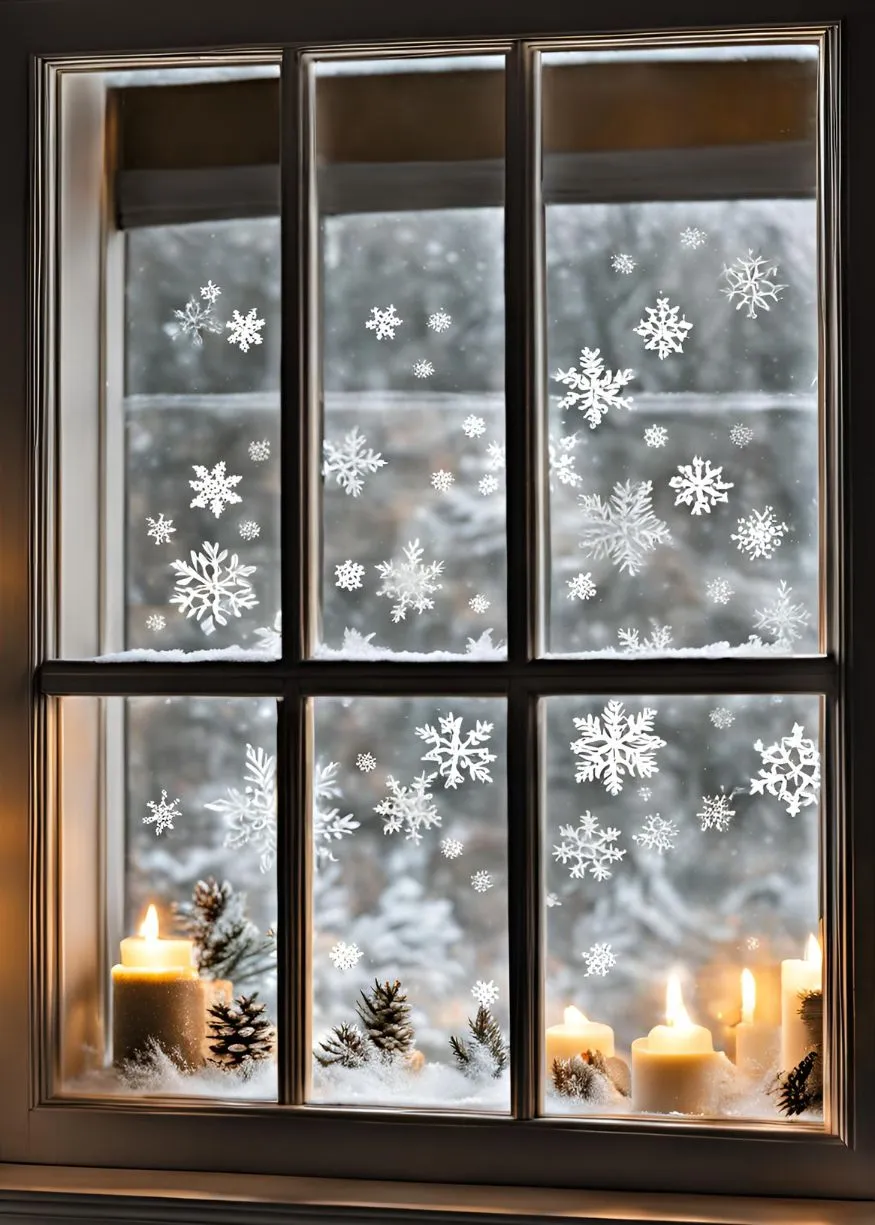 Frosted Window Clings