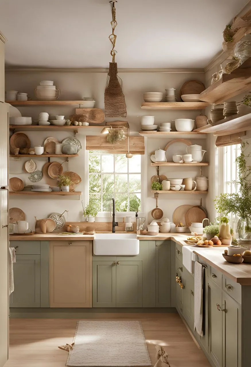 Go for Soft, Earthy Colors
