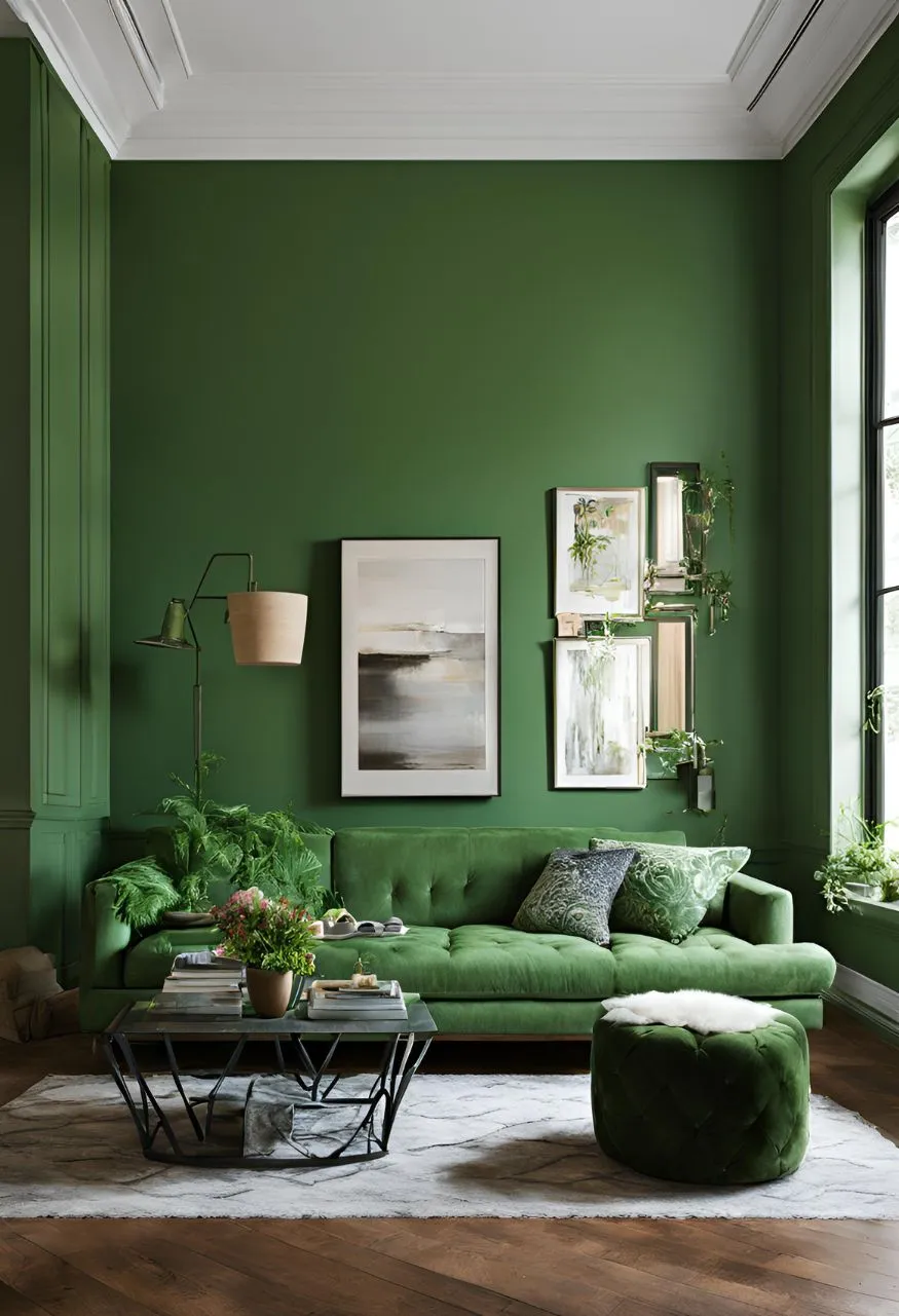 20 Green Living Room Decor Ideas To Add Life And Freshness