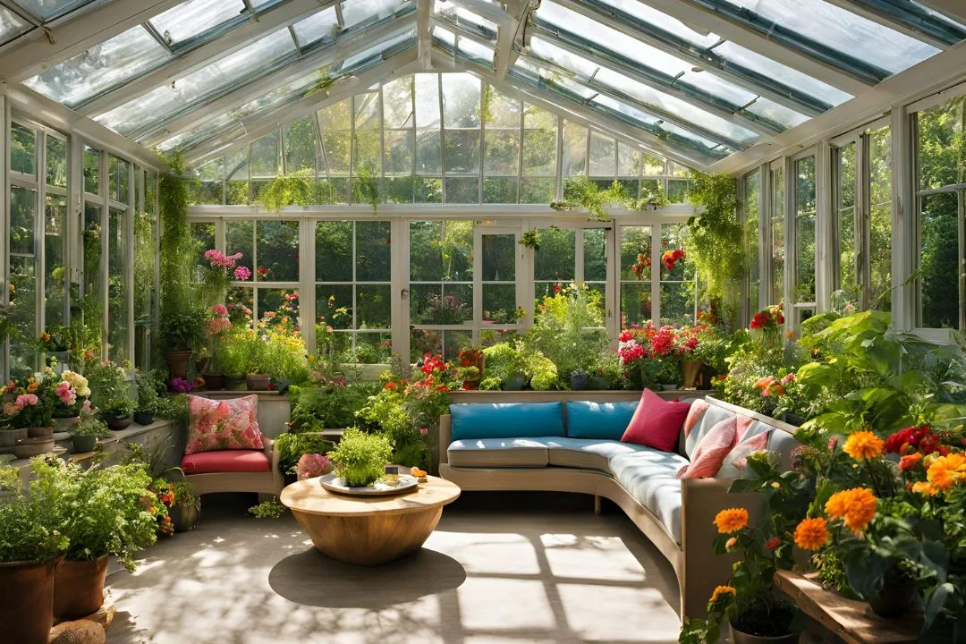 Greenhouse Garden Room