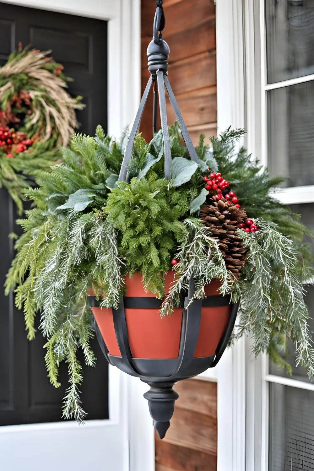 Hanging Planter Charm For Winter Planters Front Porch
