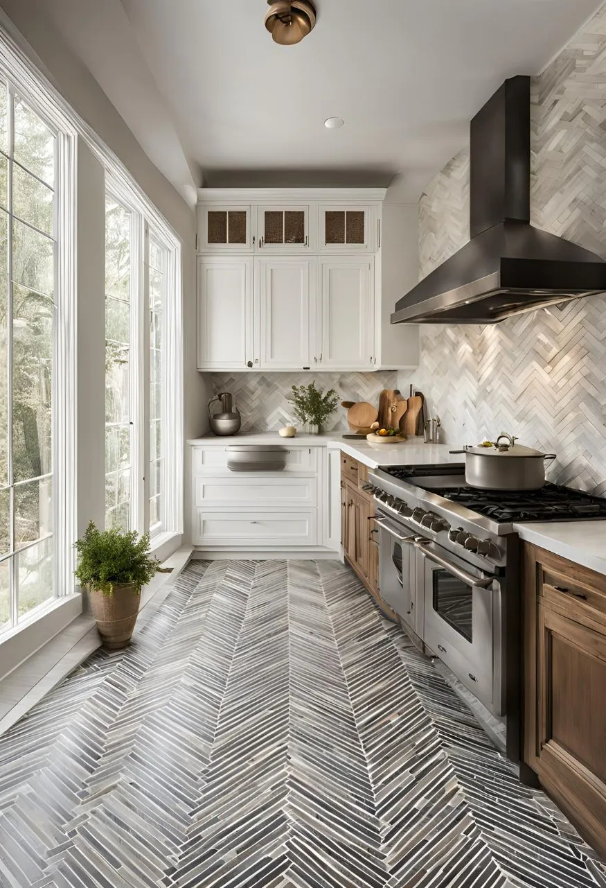 Herringbone Tile Pattern