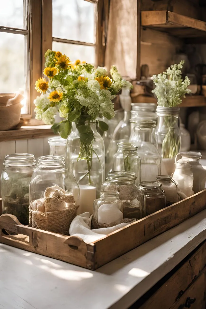 Highlight Vintage Finds for Farmhouse Decor