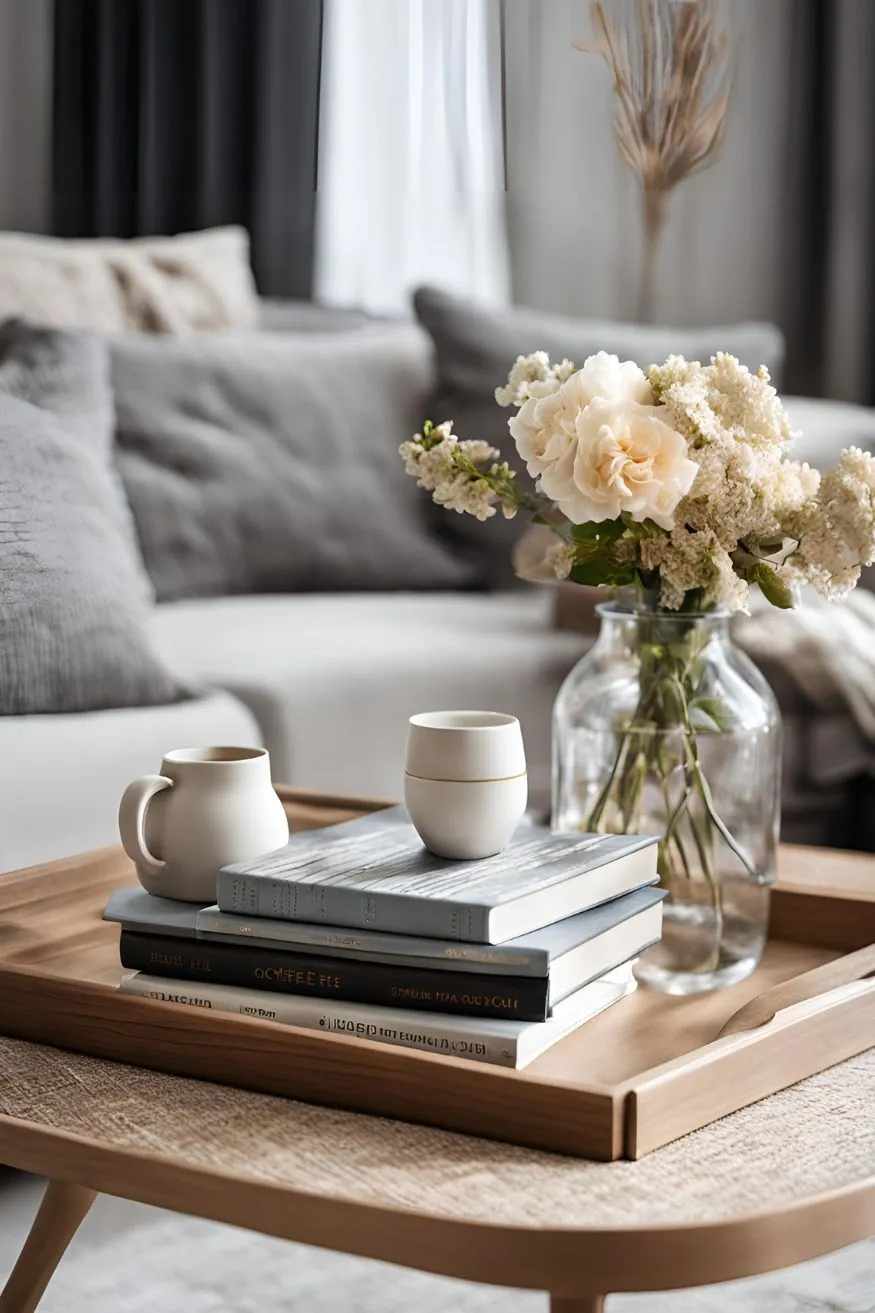 Include Functional Elements for Creative Coffee Table Decor Ideas
