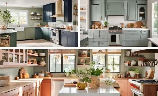 20 Inspiring Kitchen Cabinet Color Ideas for All Year Around