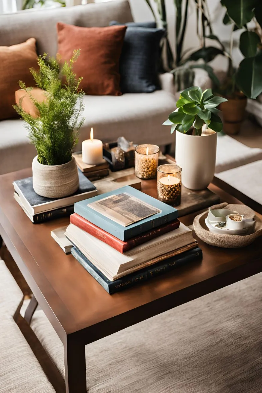 Layer Books for a Stylish Foundation for Creative Coffee Table Decor Ideas