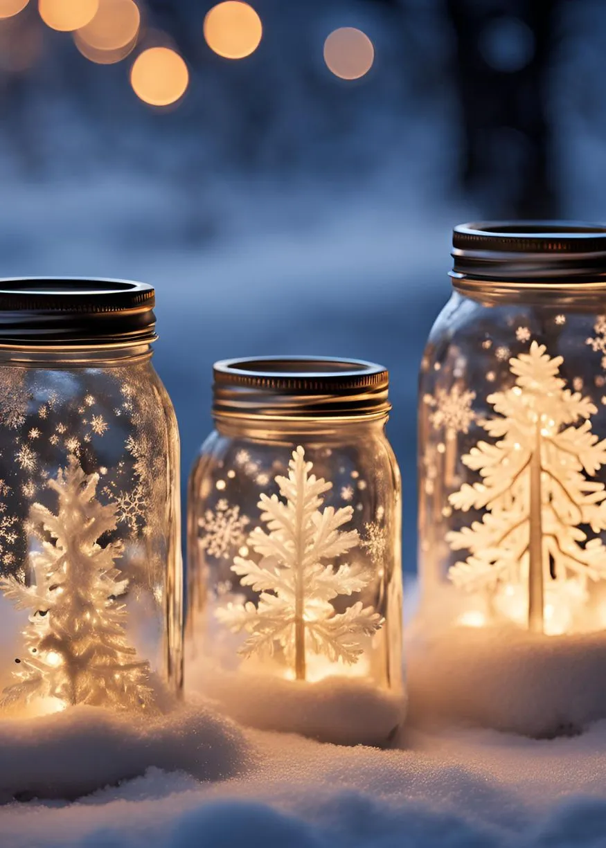 Mason Jar Luminaries