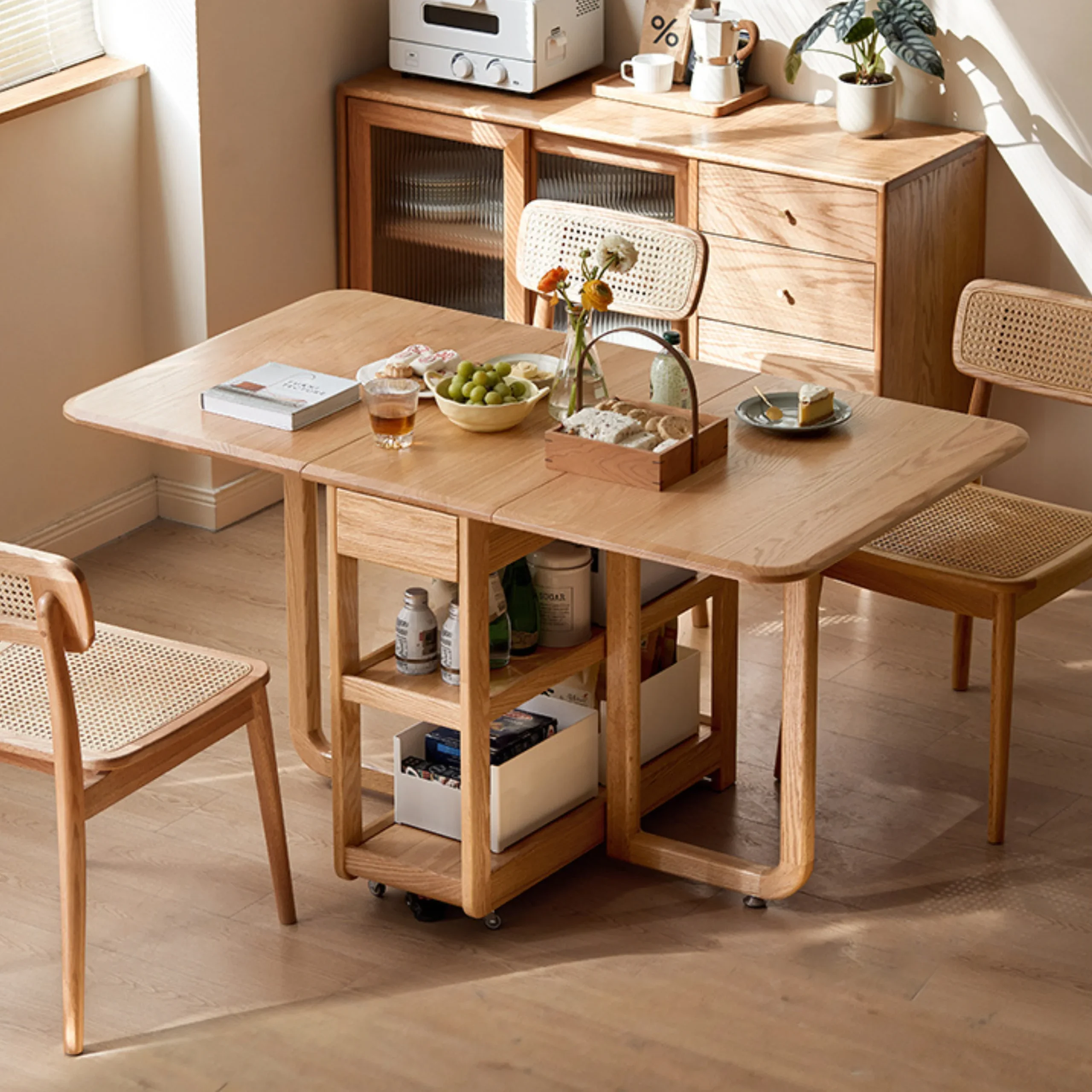 Multi-Functional Storage in Small Dining Room Decor