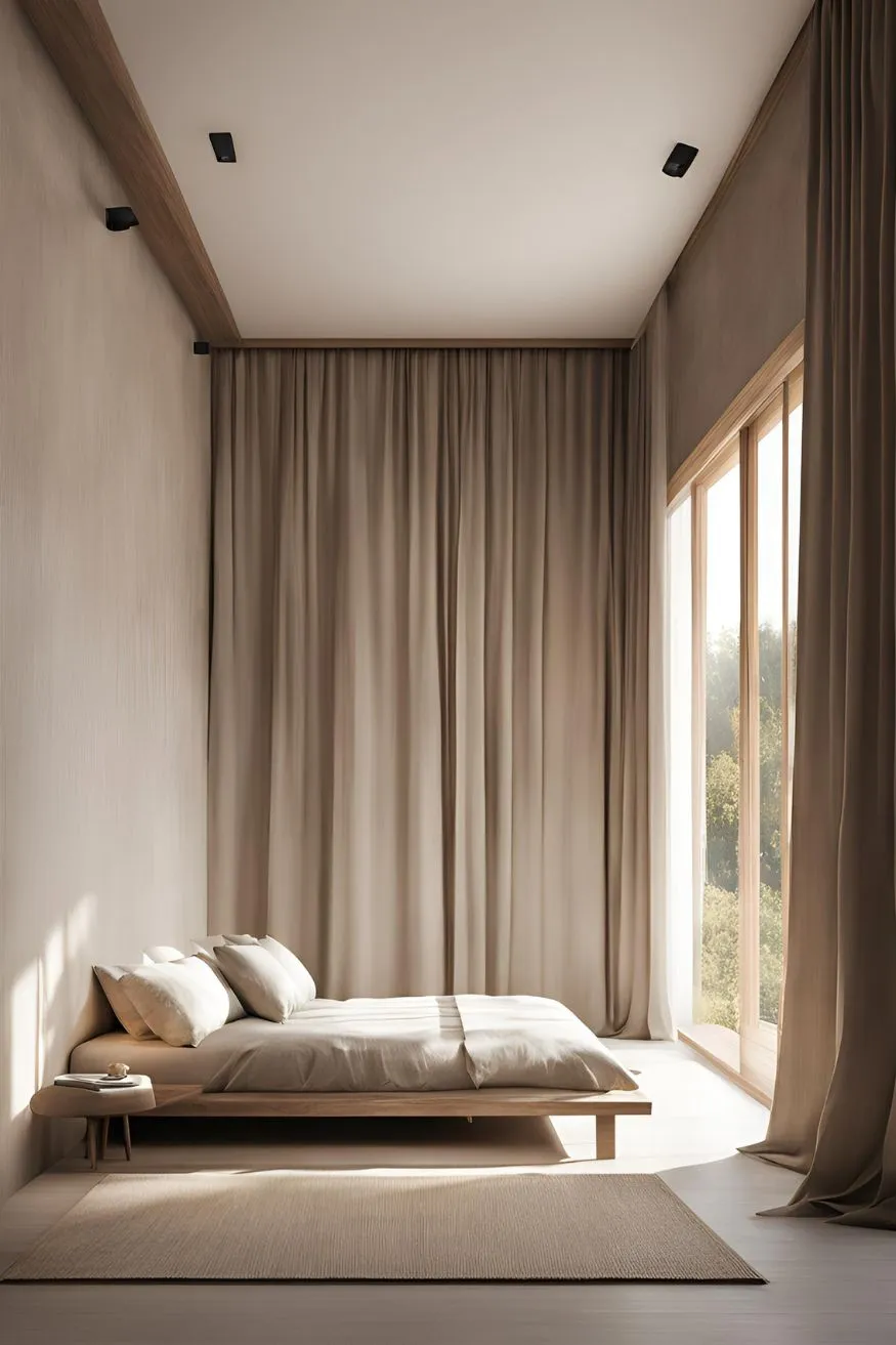 Handcrafted Ceramic Elements in Wabi Sabi Bedroom Design