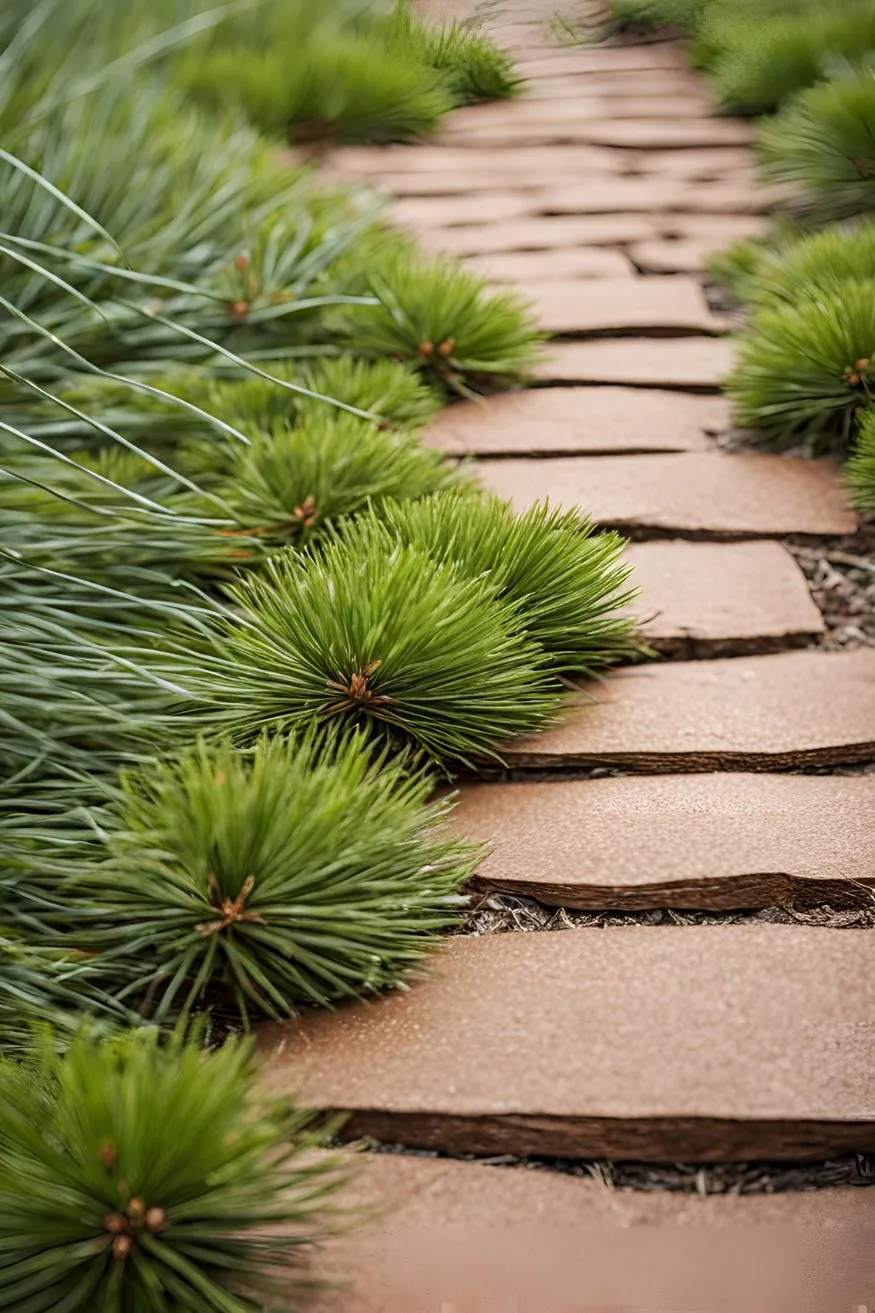 Bamboo Slice Path For Cheap Walkway