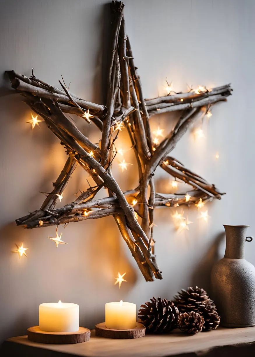 Twig Star Wall Art