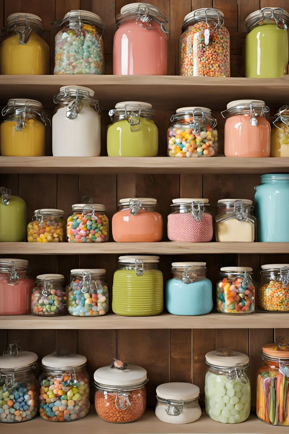 Unique Storage Jars and Canisters for Kitschy Kitchen