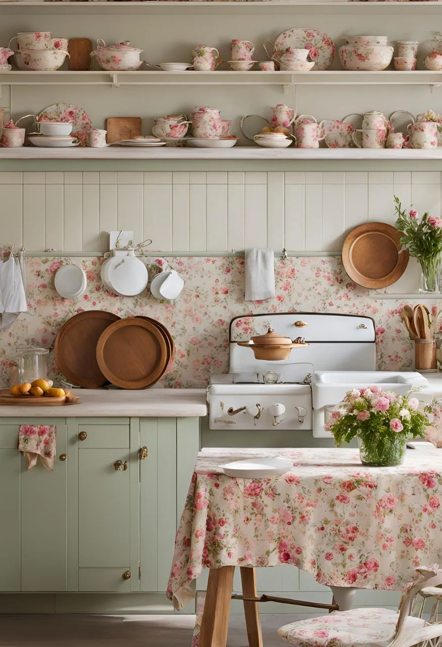 Use Floral Fabrics for a Soft Touch