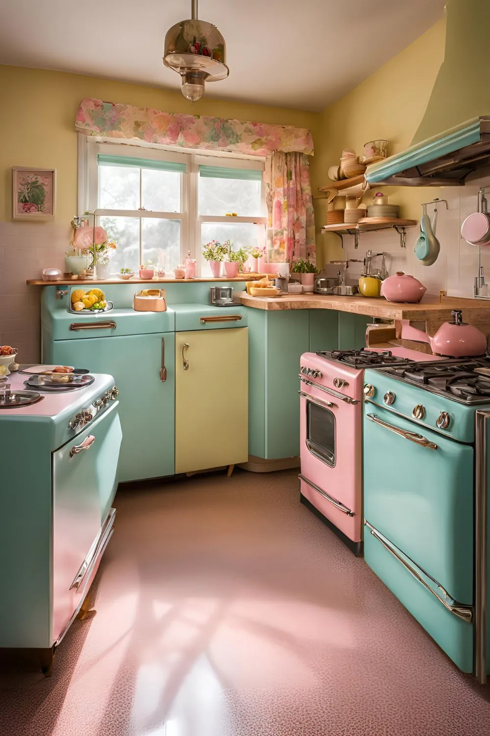 Vintage Appliances for a Retro Look for Kitschy Kitchen