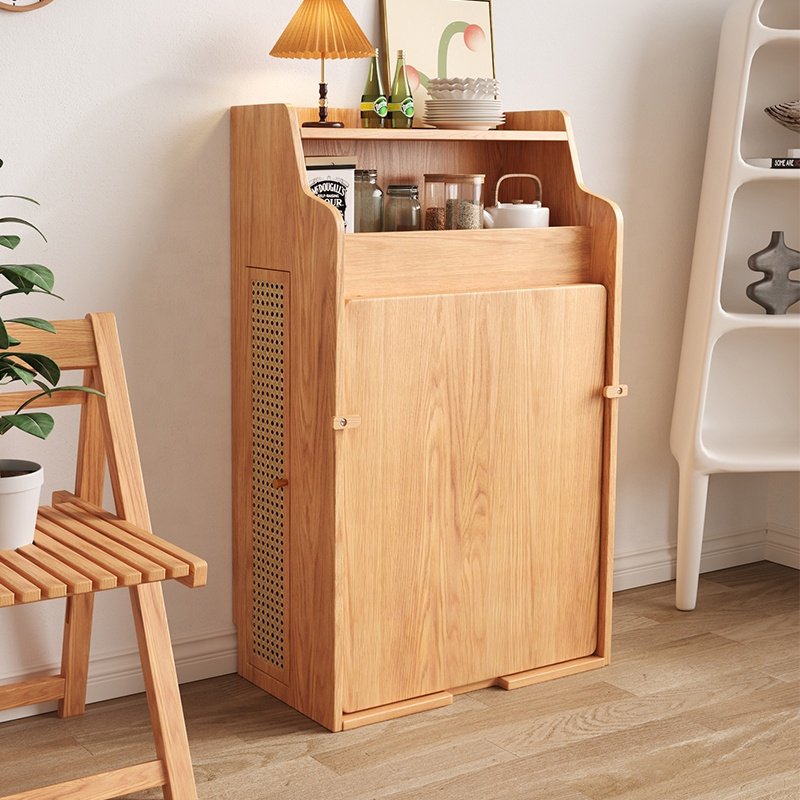 Wall-Mounted Drop Leaf in Small Dining Room Decor Folded