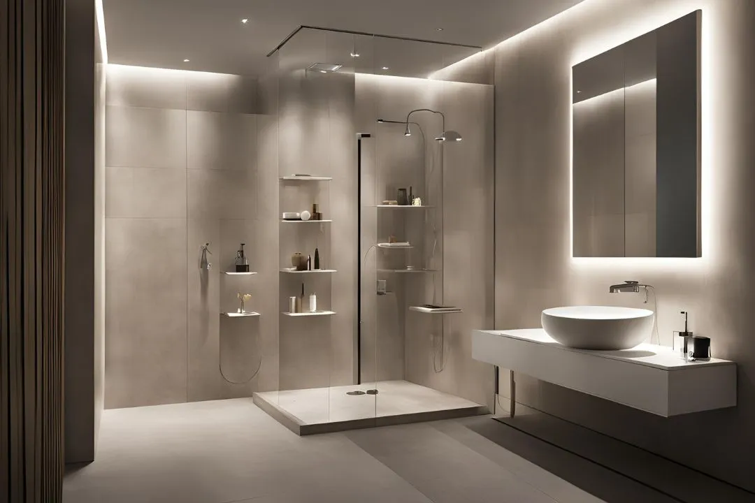 Wall-Mounted Shower Accessories
