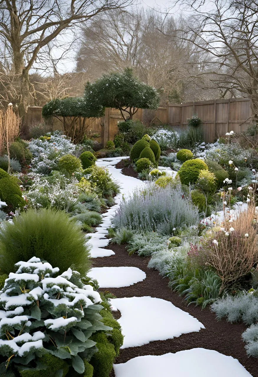 25 Beautiful Winter Garden Design Ideas That Work In Any Climate