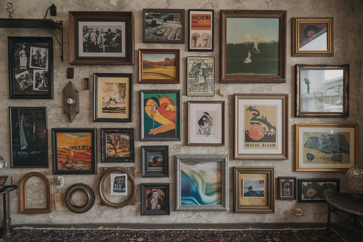 15 Vintage Gallery Wall Ideas to Add Timeless Charm to Your Home