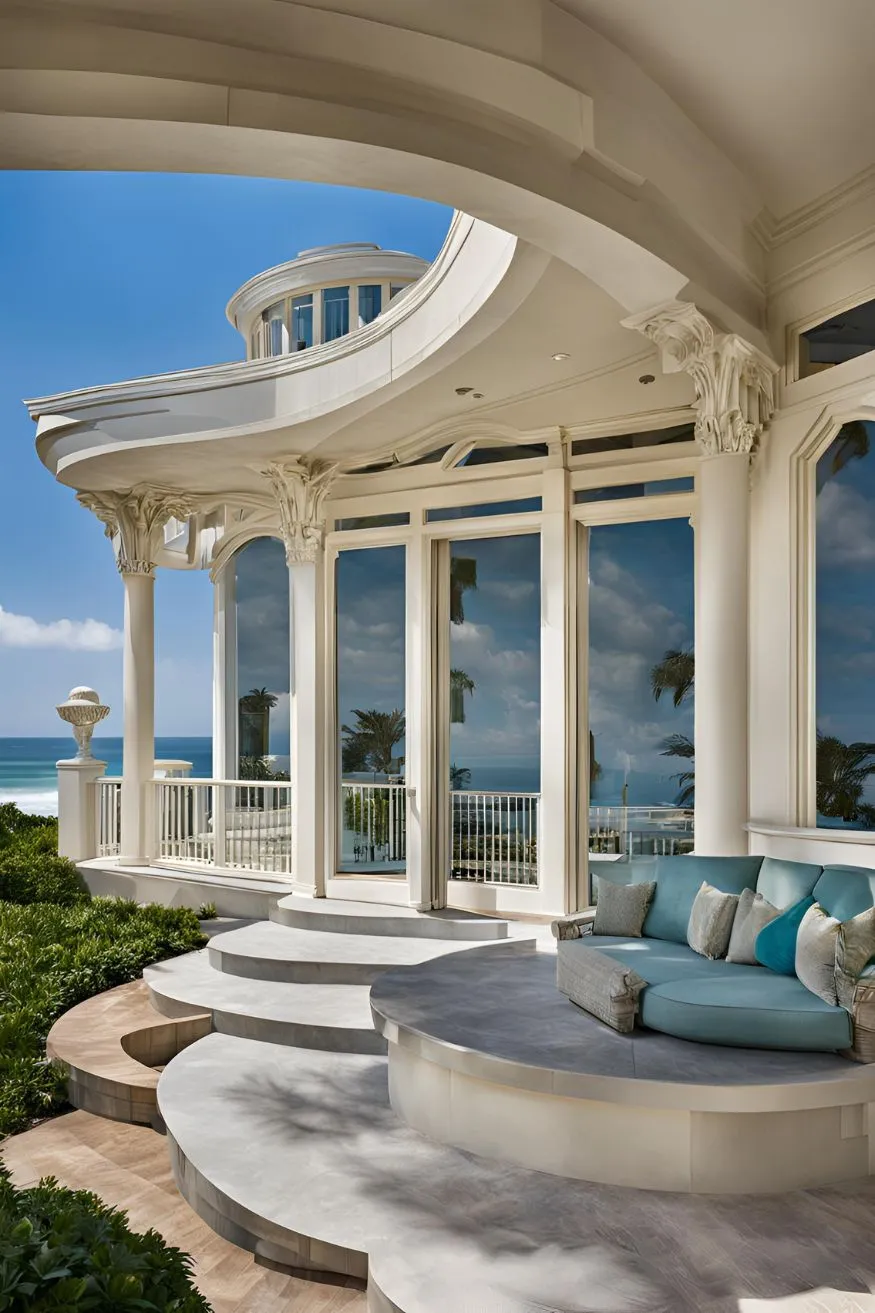 Art Deco Ocean Front Mansion