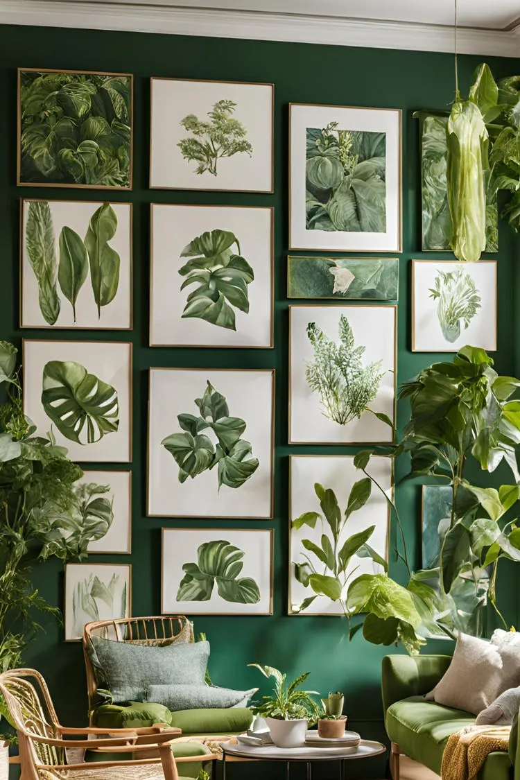 Botanical Gallery Wall