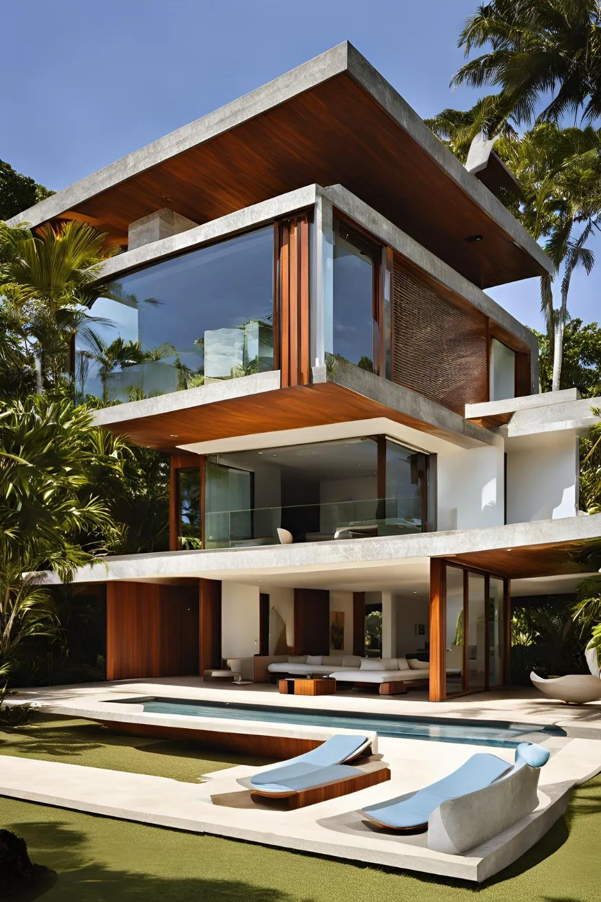 Brazilian Modernist Beach Villa
