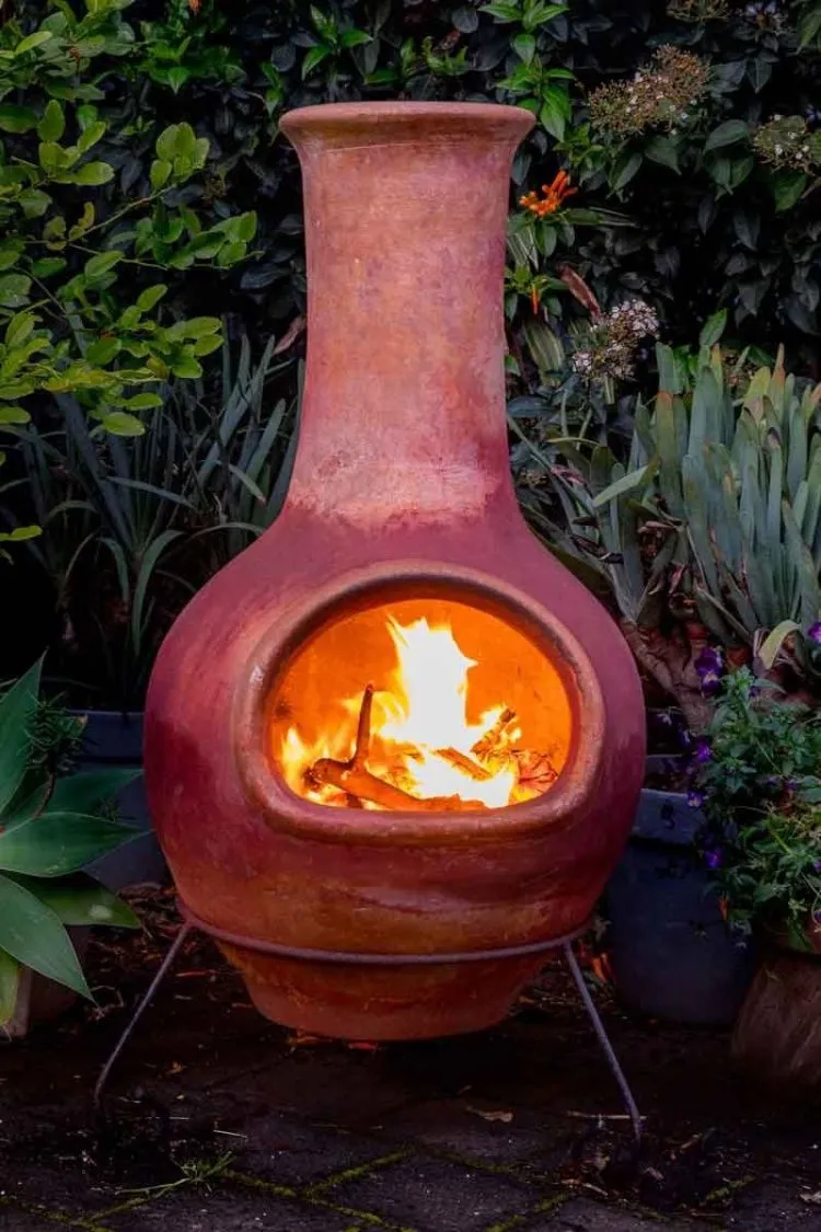 Ceramic Chiminea Style
