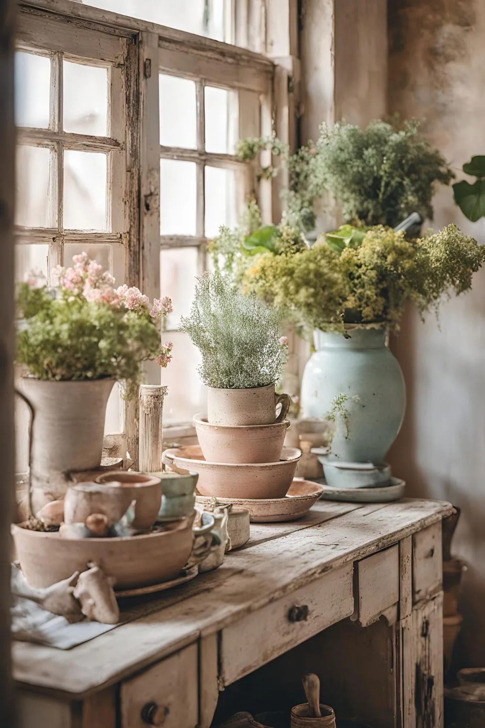 Chippy Paint Furniture for Vintage Farmhouse