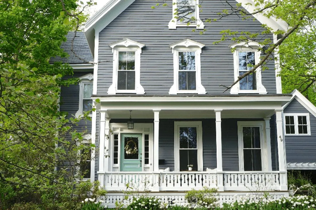 Cloudy Blue-Gray for Exterior House Colors