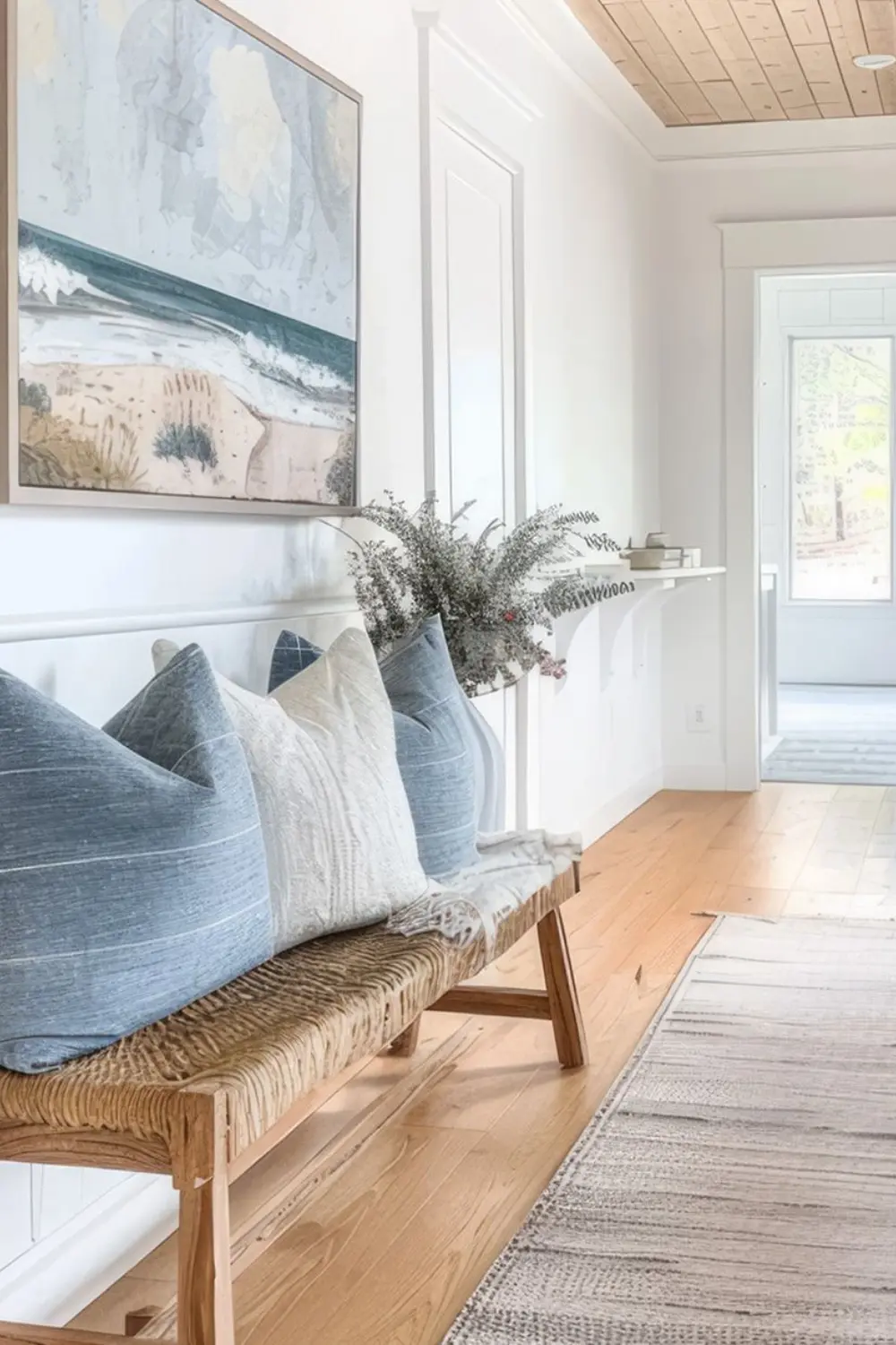 Distressed Coastal Textiles