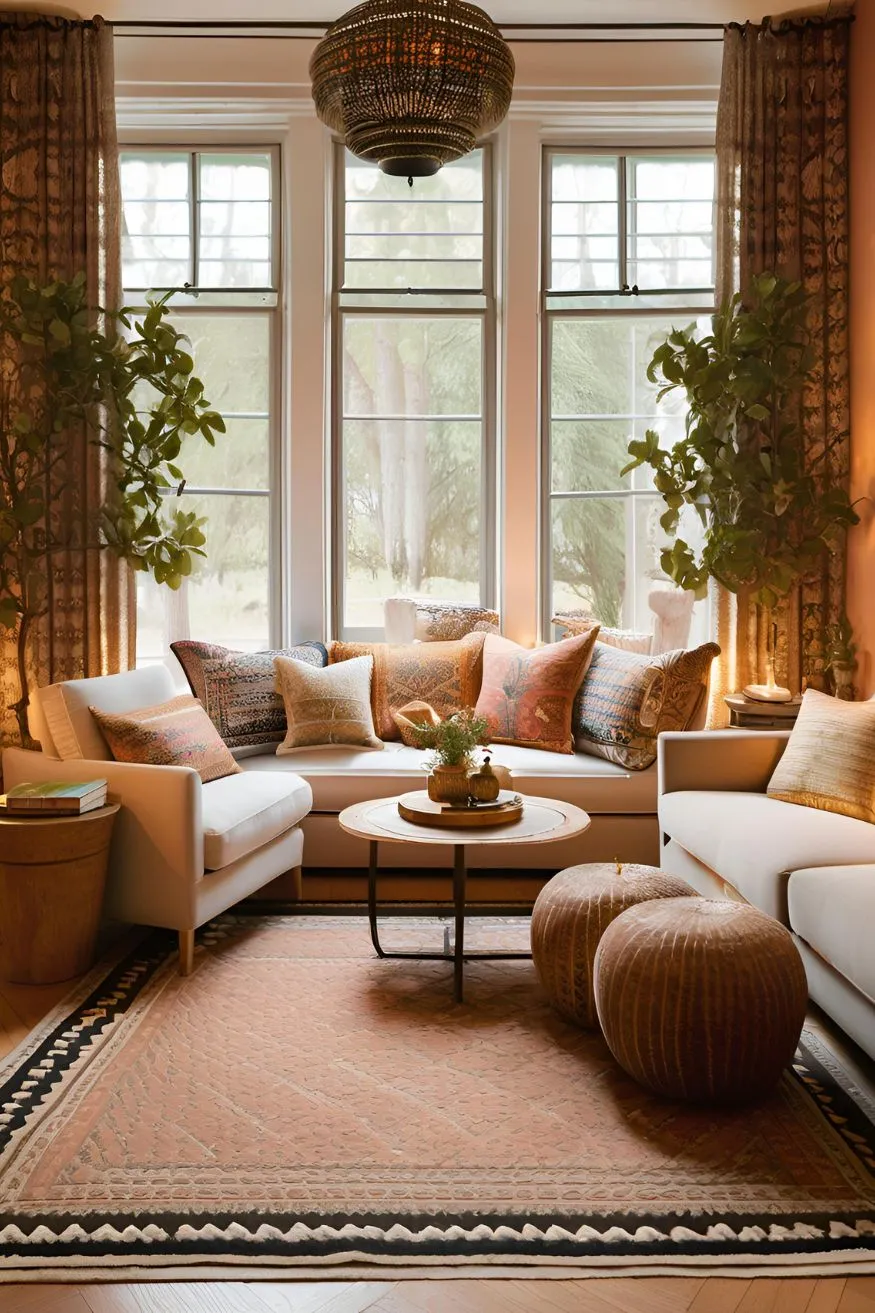 Divide the Space with Rugs