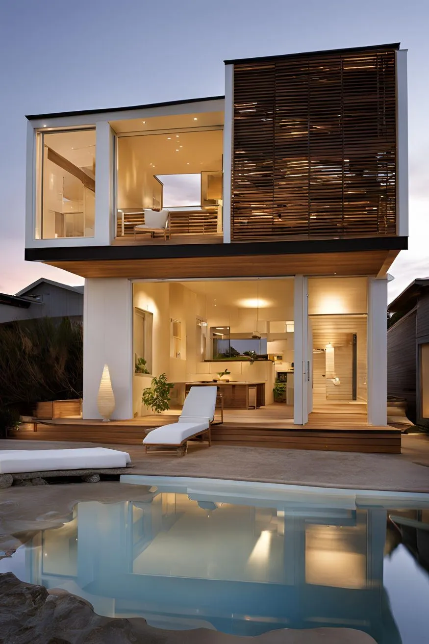 Eco-Friendly Sustainable Beach Home