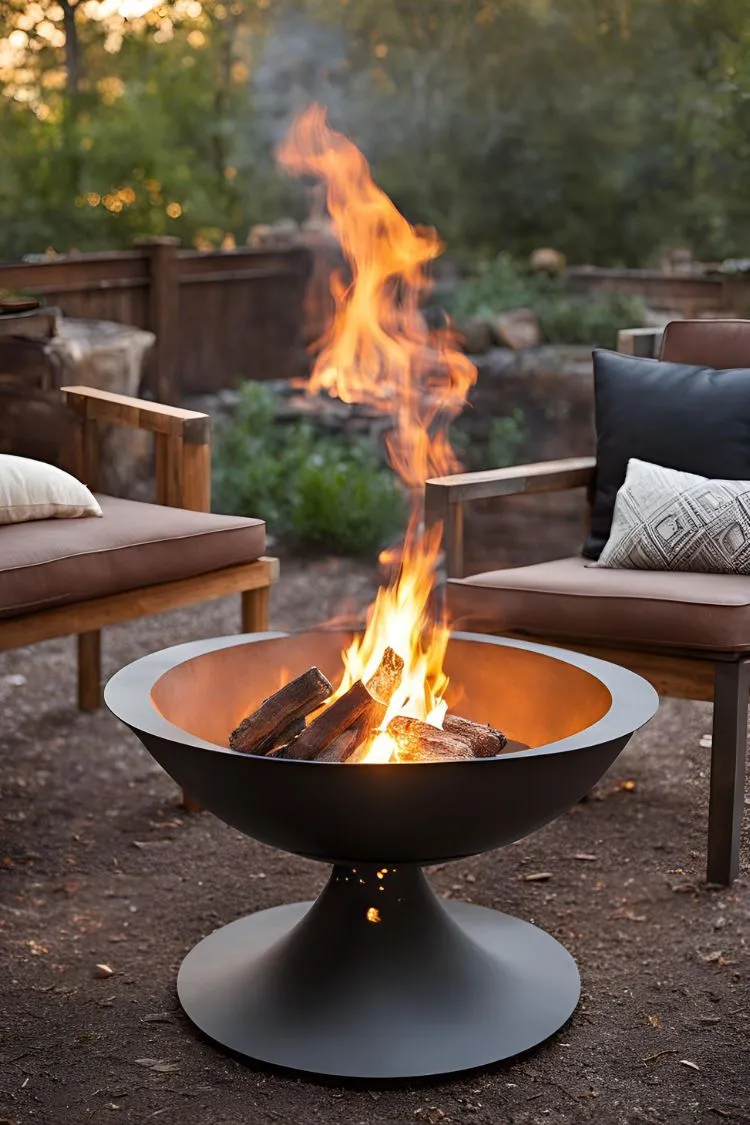 Elevated Metal Pedestal Pit