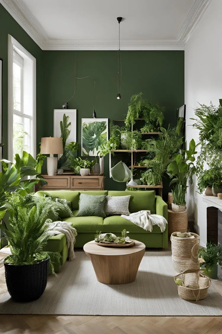 Green Plants and Natural Elements