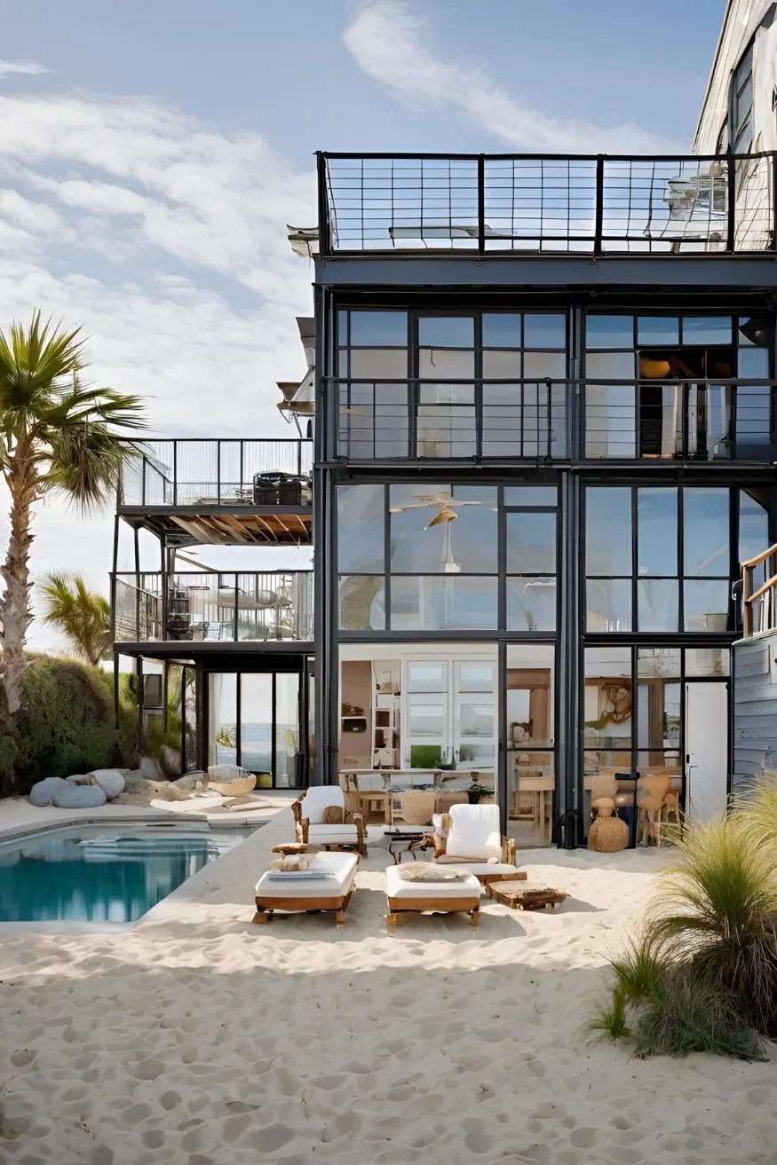 Industrial Beach Loft