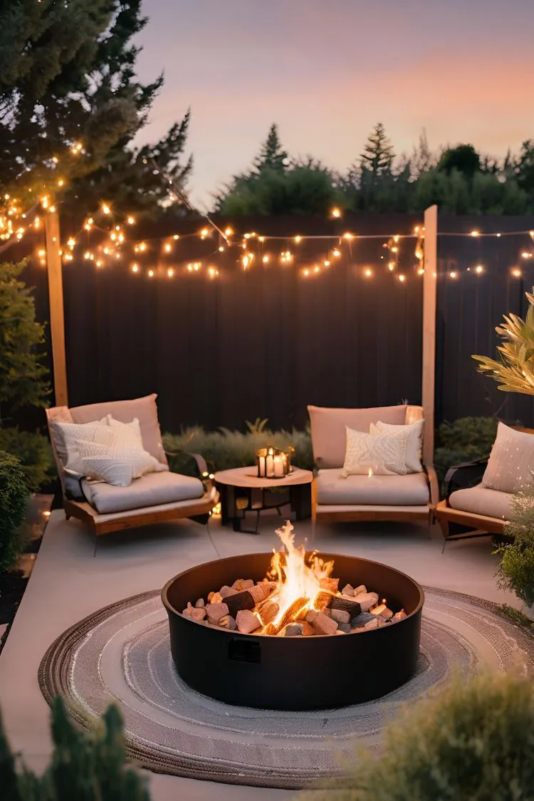 Install a Fire Pit for Cozy Evenings