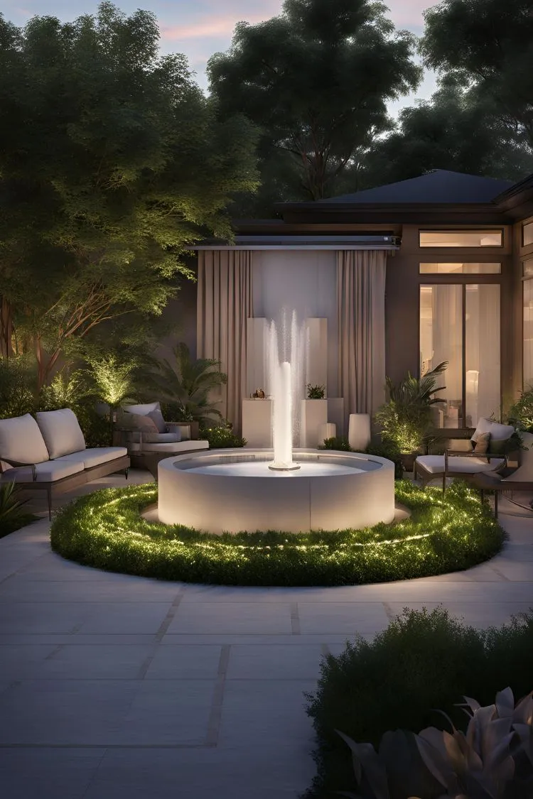 Install a Fountain for a Luxe Feel