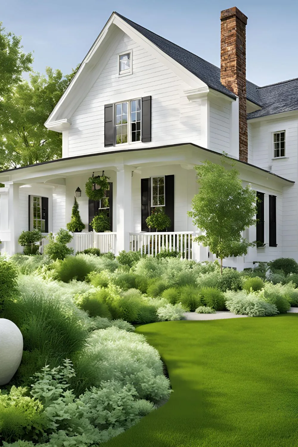 Landscaping with Vibrant Greens
