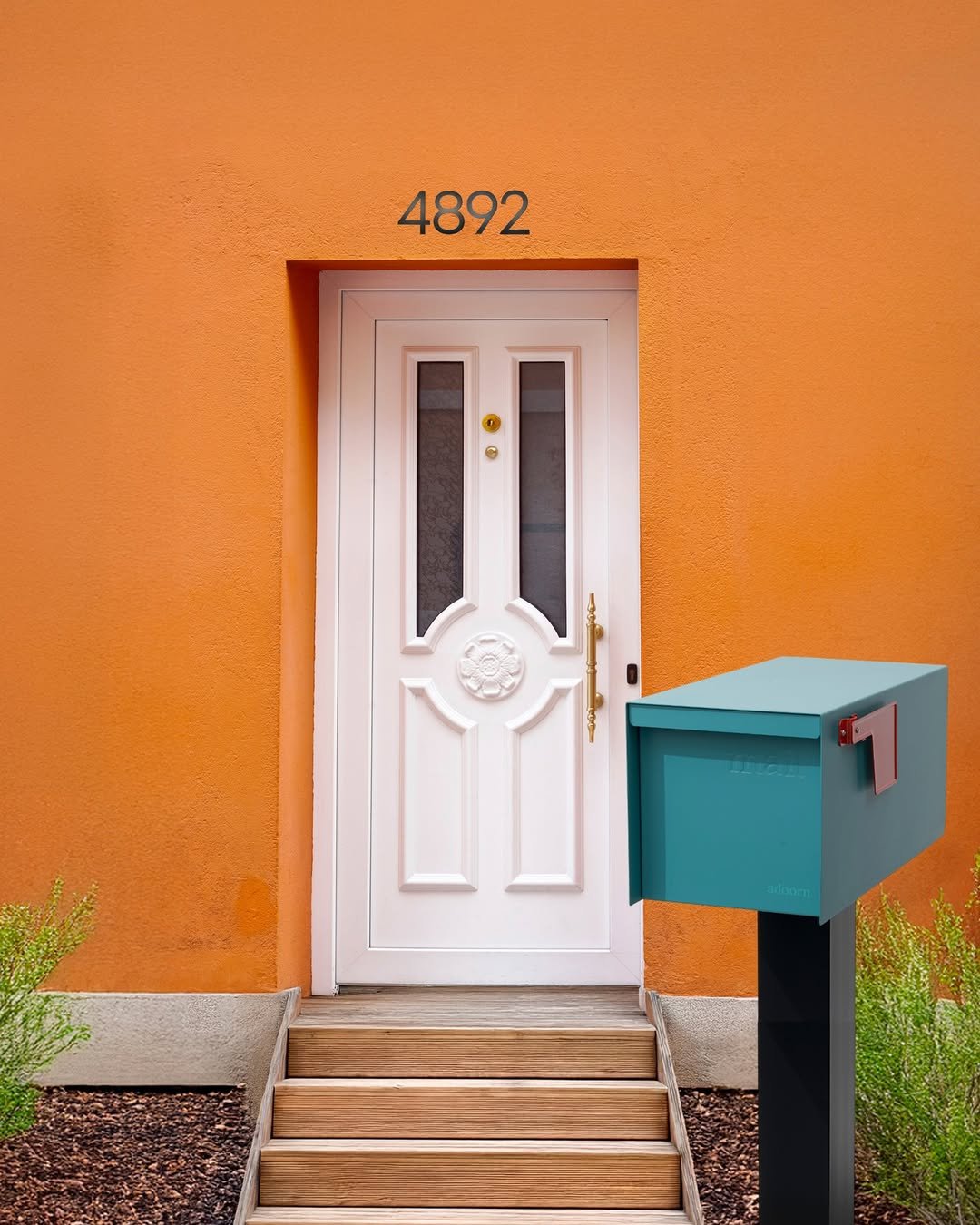 Mailbox Door Home Entrance Designs