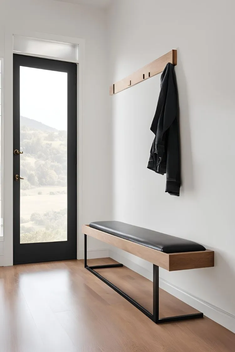Minimalist Floating Bench