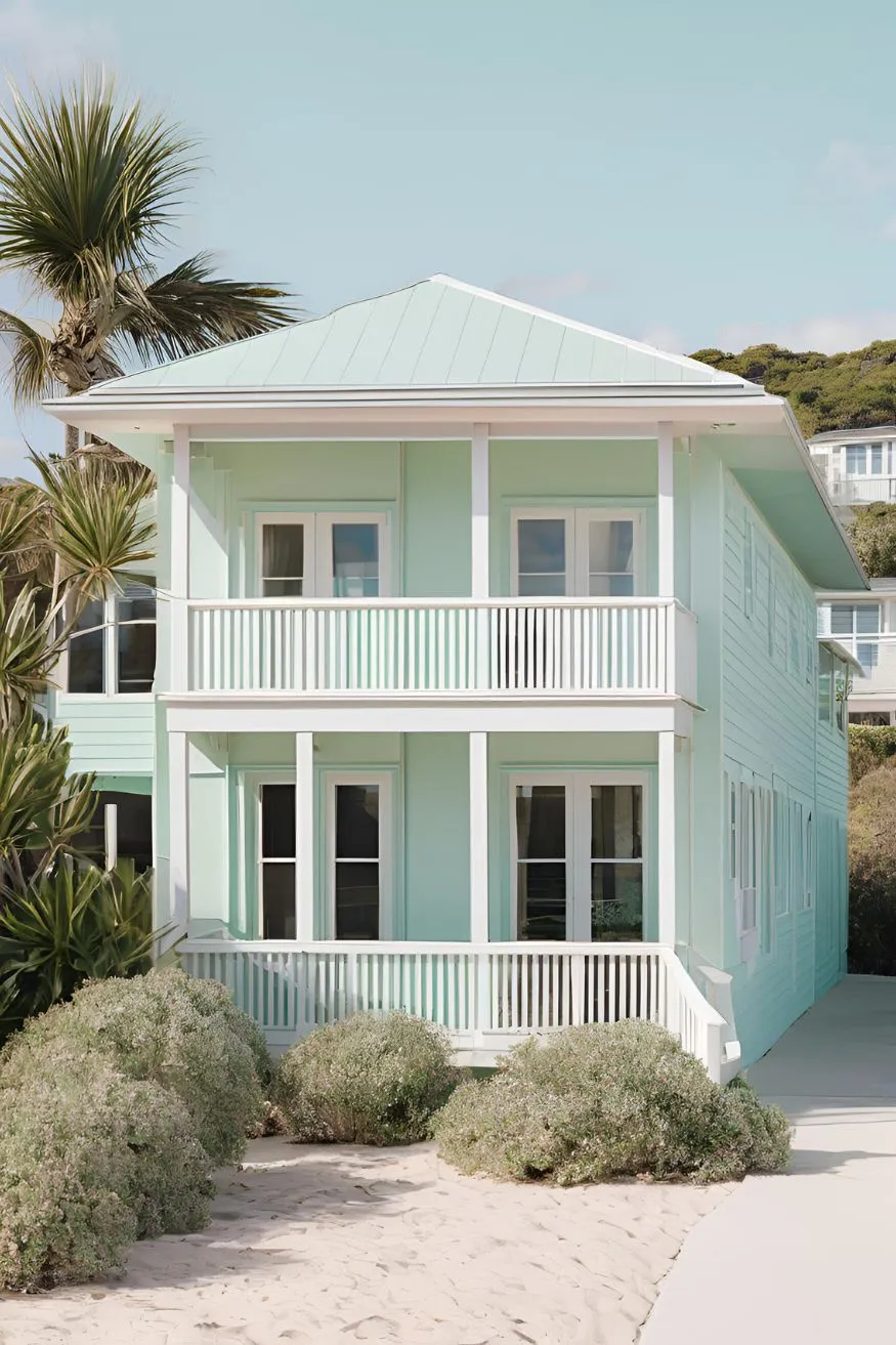 Pastel Mint Coastal Charm