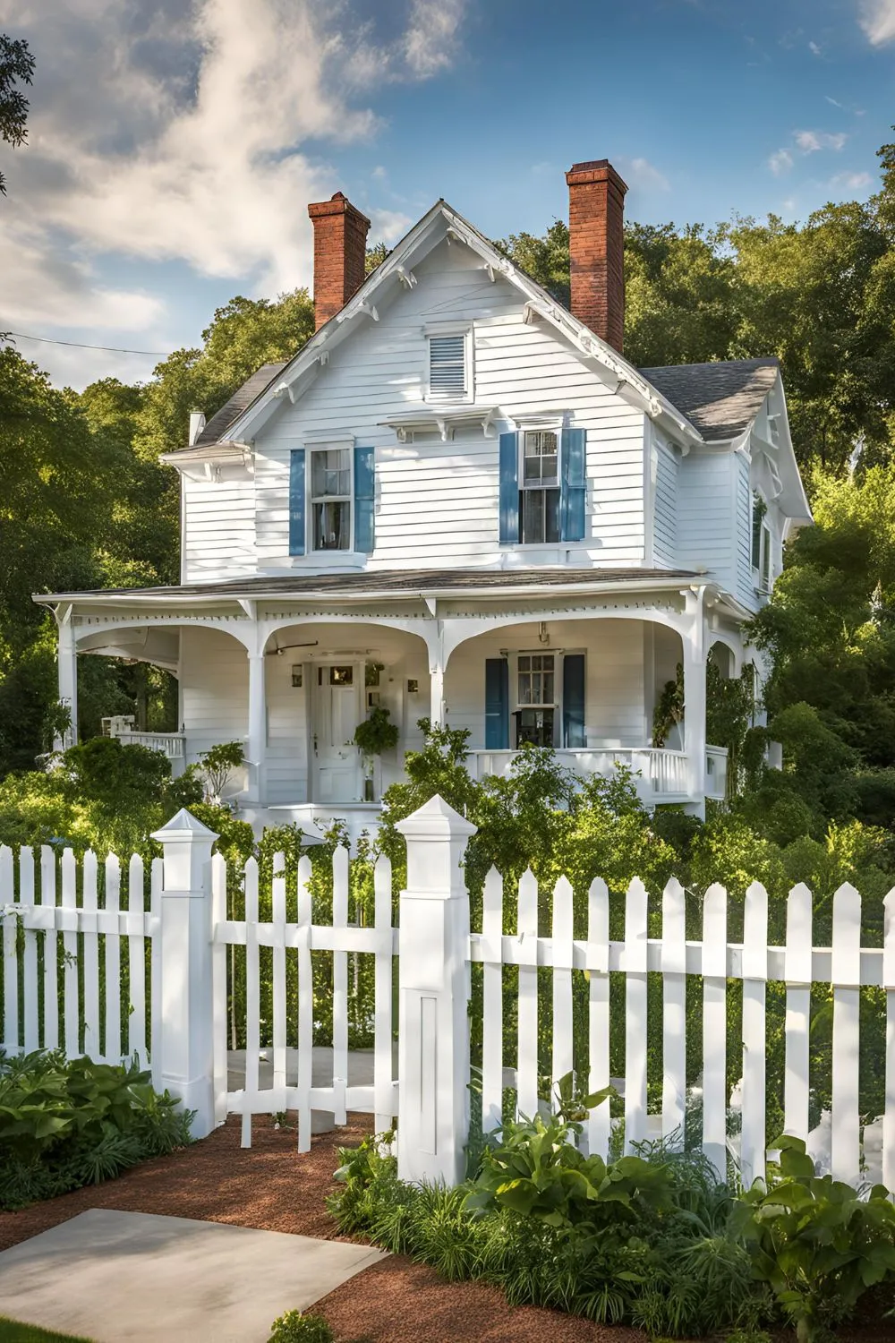 Picket Fences for Storybook Charm