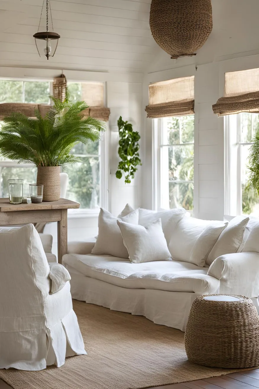 Relaxed Linen Slipcovers