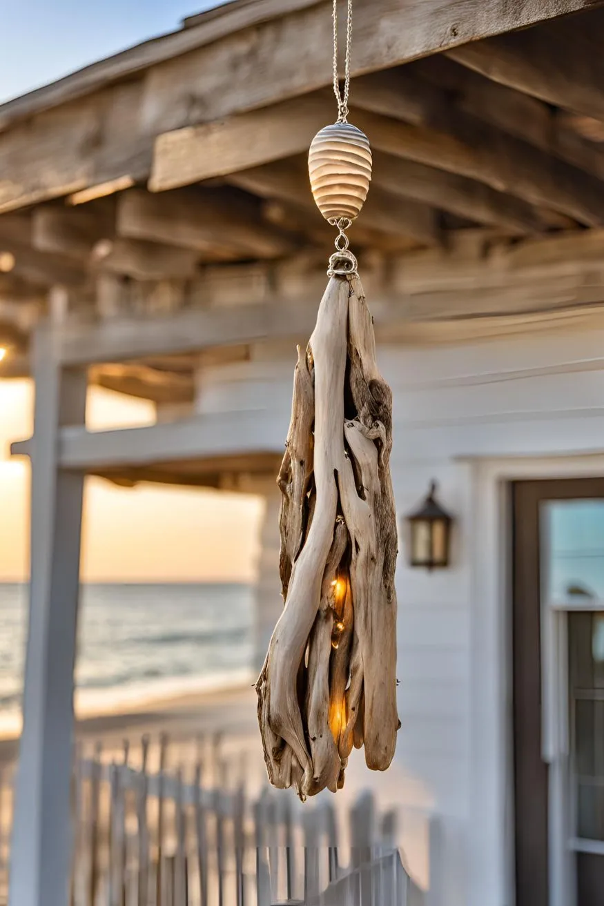 Rustic Driftwood Charm