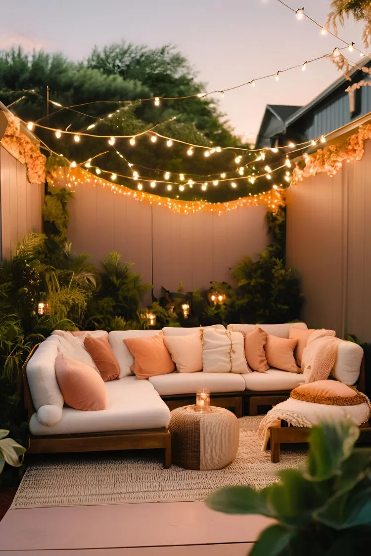 Cozy Outdoor Lounge