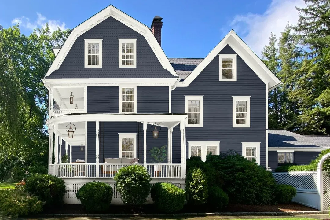 Stormy Slate Blue for Exterior House Colors