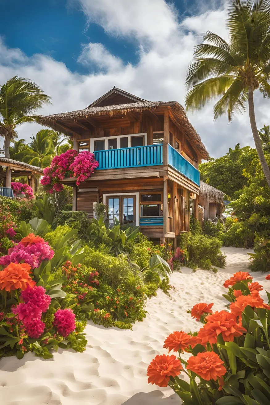 Tropical Wooden Sanctuary