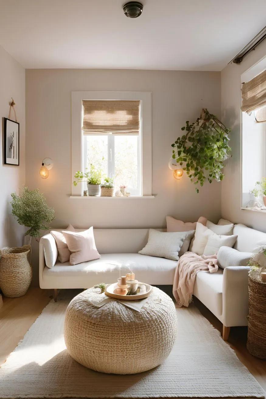 Light Colors to Open Up the Space