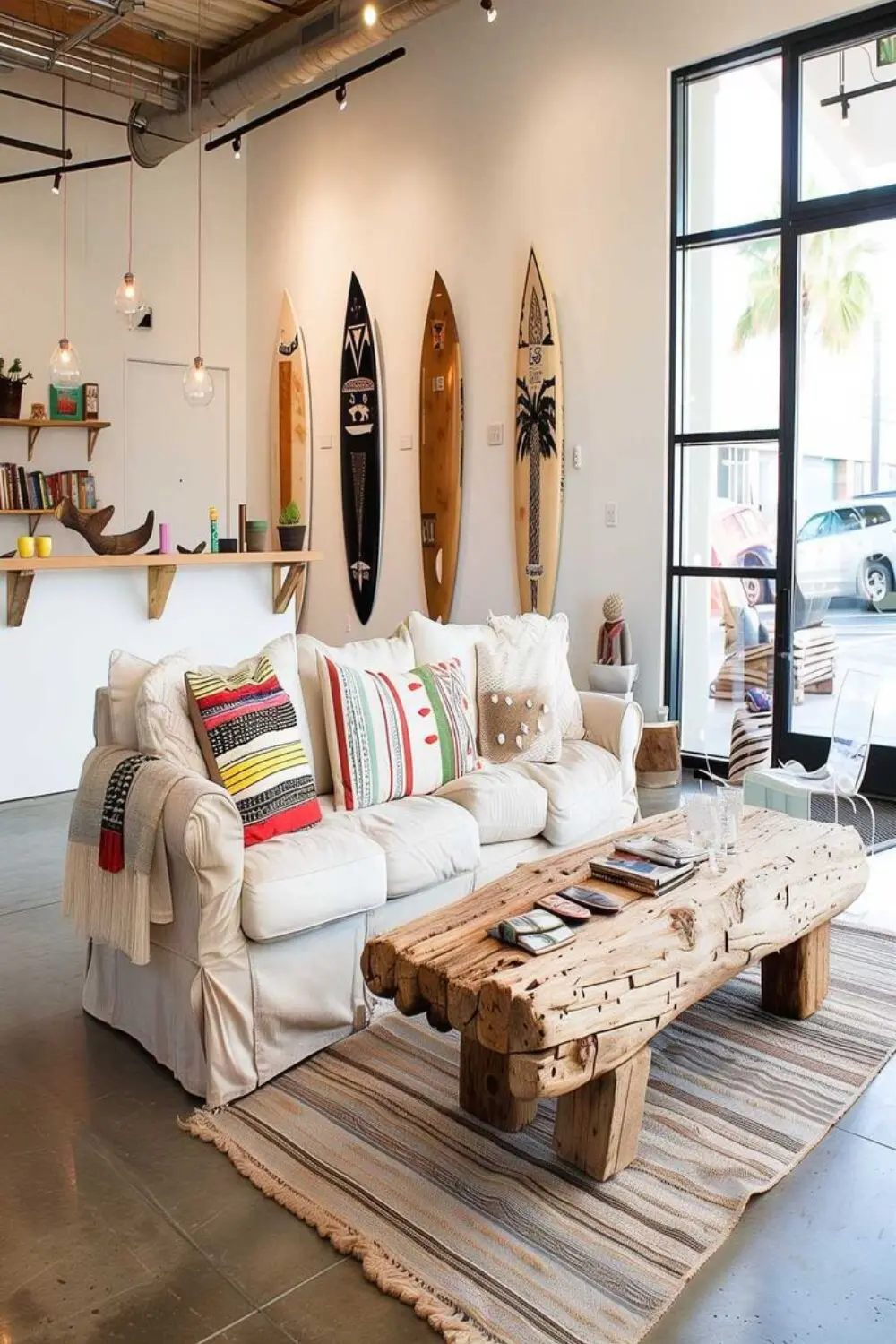 Vintage Surf-Inspired Decor